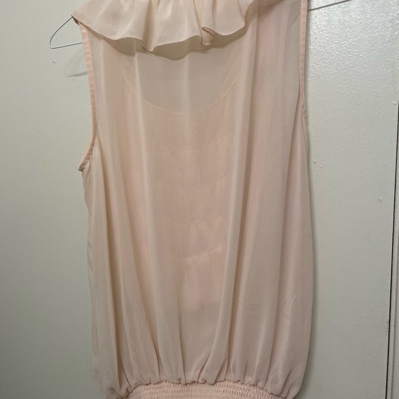 Baby Pink Ruffled Blouse - Picture 5 of 5